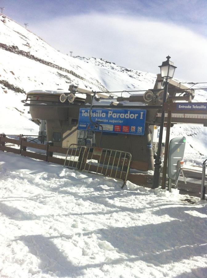 Acogedor estudio junto a pista Sierra Nevada Exterior foto